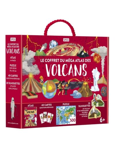 Coffre méga atlas - les volcans - Sassi