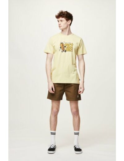 Tee-shirt Basement mustard tee