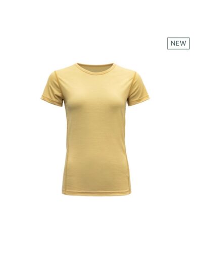 T-Shirt Mérinos Breeze Woman 150 Honey DEVOLD