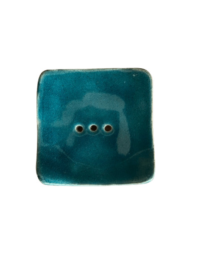 Porte savon - Bleu turquoise - Martine