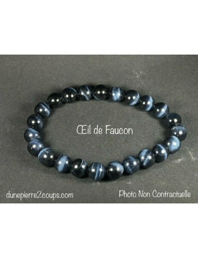 Bracelet Oeil de Faucon 'AA'  8mm