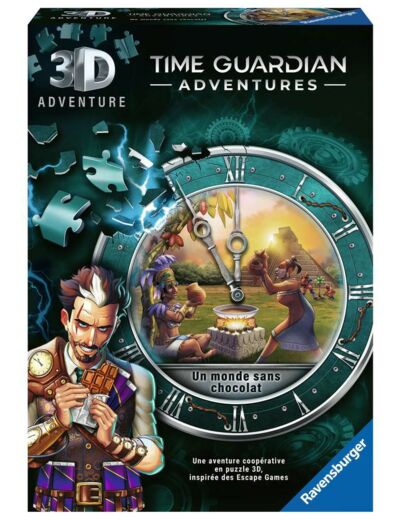Puzzle 3D - Time Guardian Adventures - Un monde sans chocolat