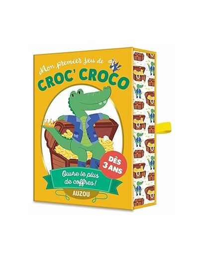 Mon premier jeu croc'croco - Auzou