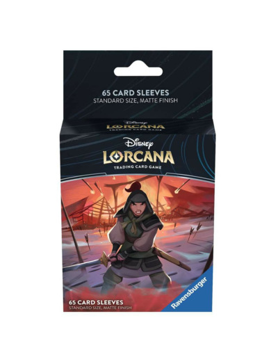 Lorcana - Protège cartes sleeves Mulan