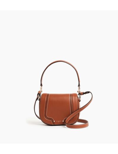 Petit sac bandoulière Ella en cuir grainé