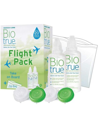 Biotrue flight pack
