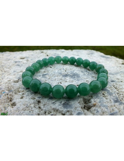 Bracelet aventurine verte XL