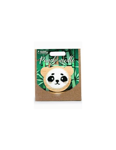 Kit DIY punch needle Panda - Graine Créative
