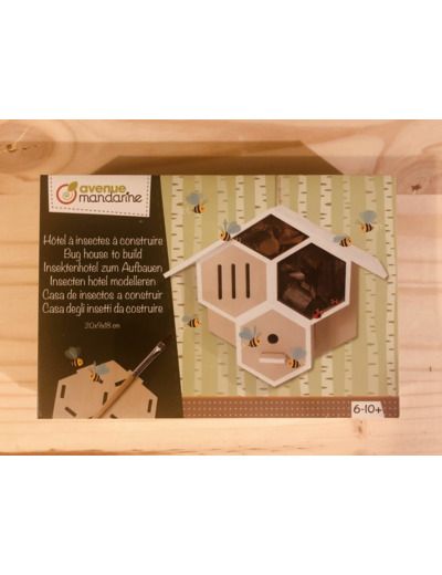 Kit DIY hôtel à insectes (maison à insectes) - Avenue mandarine