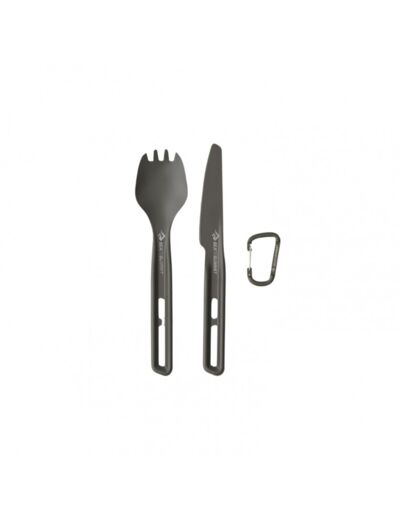 Set de 2 couverts Frontier UL Cutlery Set - [2 Piece] Spork and Knife - SEA TO SUMMIT