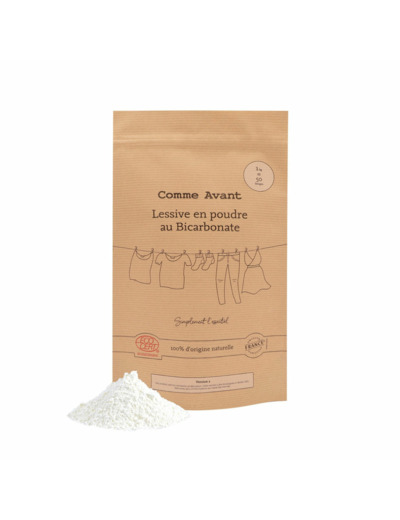 Comme Avant - Lessive Naturelle en poudre au Bicarbonate