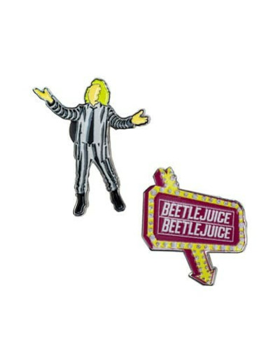 Beetlejuice pack 2 pin's Beetlejuice