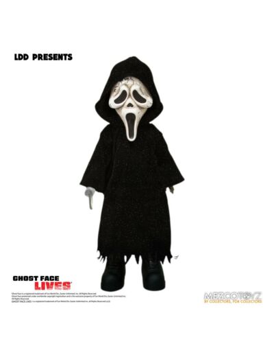 Scream Living Dead Dolls poupée Ghost Face - Zombie Edition 25 cm MEZCO