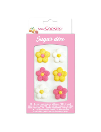 Décosucres Fleurs - Scrapcooking