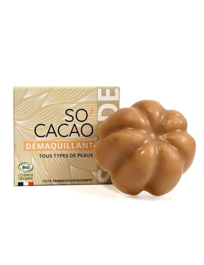 Démaquillant solide - so'cacao - 45g -Propos nature