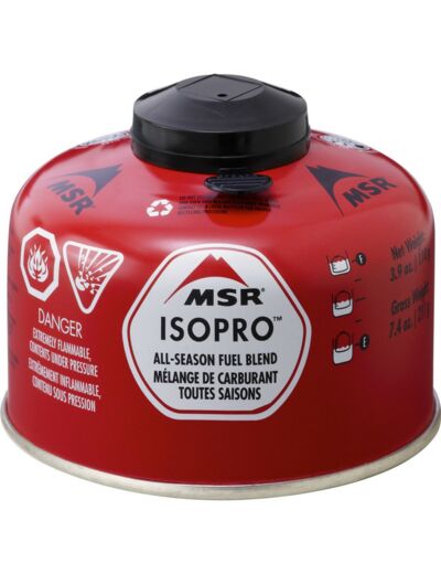 Cartouche gaz Isopro Europe 110g MSR