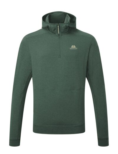 Pull Zip Homme Lumiko Hooded Me01807 Fern MOUNTAIN EQUIPEMENT