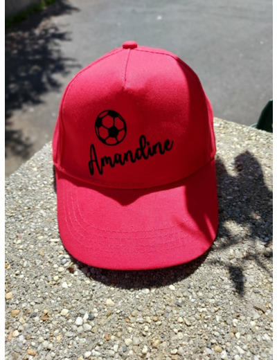 Casquette Enfant Rouge Personnalisable