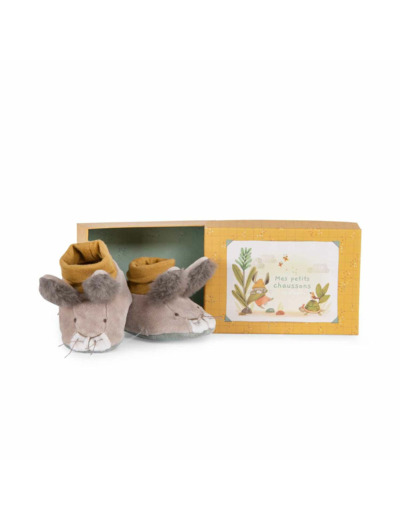 Chaussons lapin Trois petits lapins