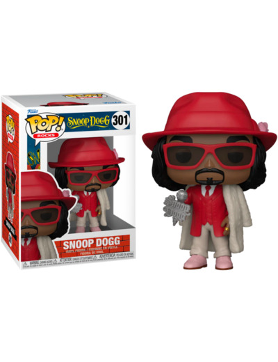 Snoop Dogg POP! 301 Rocks Vinyl Figurine Snoop Dogg 9 cm