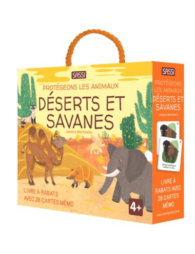 Protégeons les animaux - mémo et puzzle - Déserts et savanes - SASSI