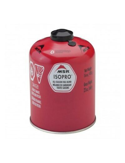 Cartouche gaz Isopro Europe 450g  MSR