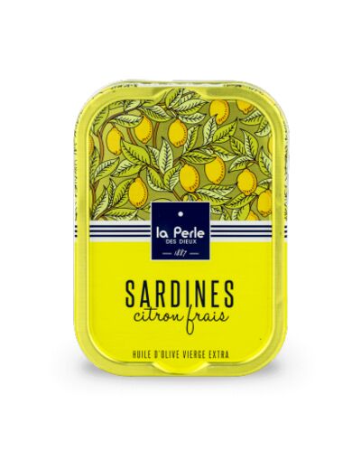 Sardines citron frais