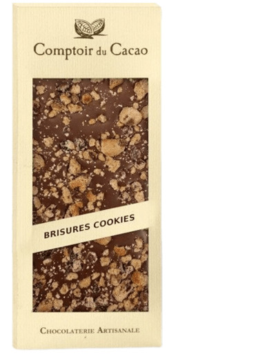 Chocolat lait avec cookies - Comptoir du Cacao