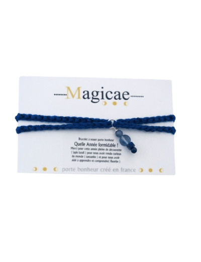 Bracelet porte bonheur - Quelle année formidable - Magicae