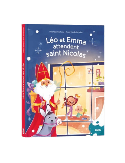 Léo et Emma attendent Saint Nicolas - livre - Auzou