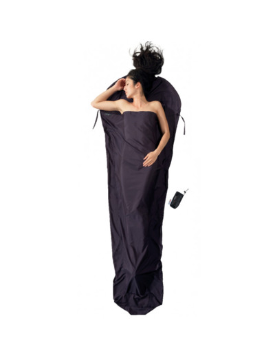 Drap de Sac Thermolite/Soie Mummy Volcano Grey COCOON