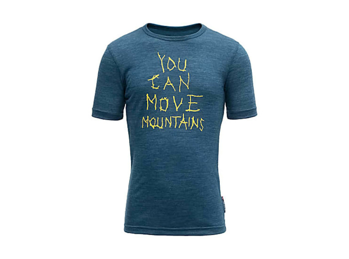 T-Shirt Mérinos Enfant Moving Mountain Subsea DEVOLD