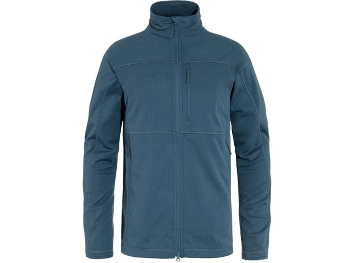 Veste polaire Homme Abisko Lite Fleece Dark Navy FJÄLLRÄVEN