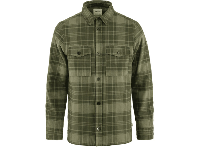 Chemise Övik Lite Padded Deep Forest Laurel Green FJÄLLRÄVEN