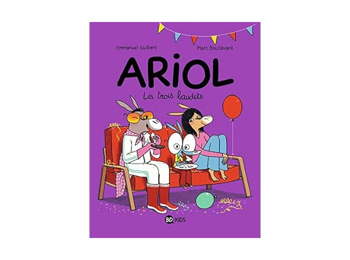 Ariol - Tome 08 - les 3 baudets - Livre