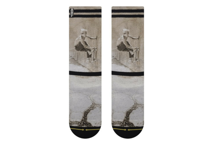 Chaussettes Wall Ride - Sepia Classic Crew Sock L