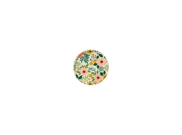 Plateau rond en bouleau Ø 38 cm - Floraison - Maison Joliette