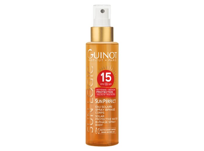 Guinot EAU SOLAIRE SPRAY BIPHASE CORPS 15 SPF