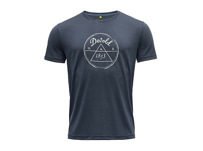 T-Shirt Mérinos 1853 Man Tee Night DEVOLD