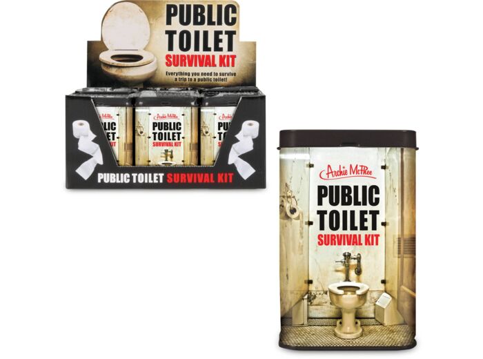 Kit de Survie pour Toilettes Publiques INCOGNITO