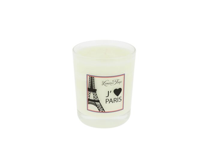 Bougie J'Aime Paris Blanc 180 g