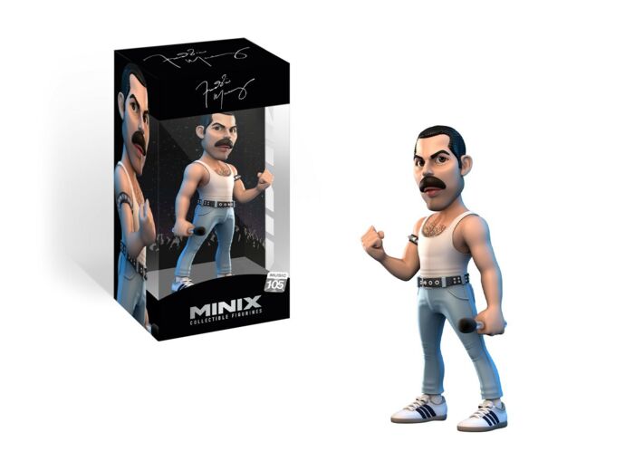 QUEEN - Freddie Mercury - N°105 Figurine Minix 12cm