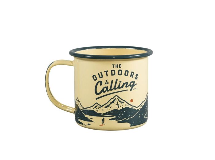 Mug en émail Outdoor is Calling GENTLEMEN'S HARDWARE