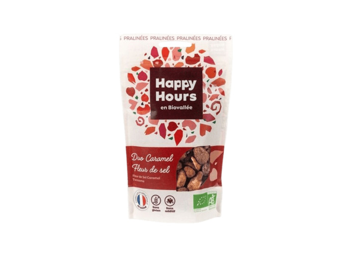 Sachet duo bio caramel fleur de sel - Happy hours bio