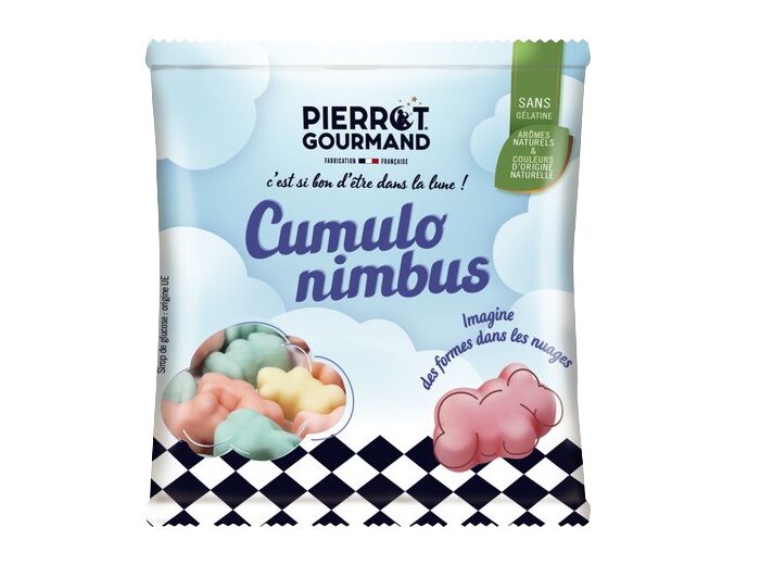 Sachet bonbons - cumulonimbus - Pierrot Gourmand