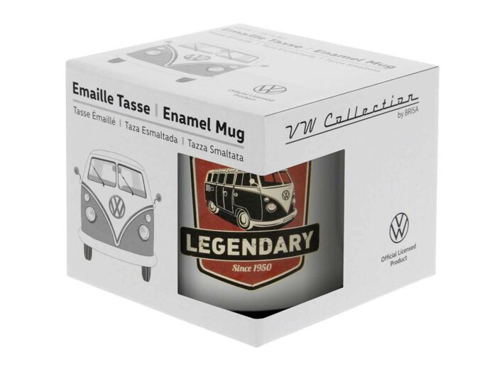 MUG VW T1 BUS 500ML LEGENDARY/LIGHT GREY by BRISA