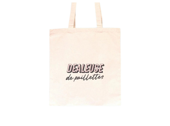 Tote bag - si si la paillette