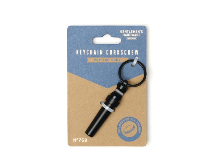 Tire-bouchon Mini Keychain Corkscrew GENTLEMEN'S HARDWARE