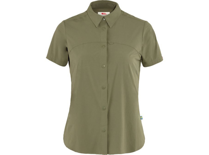 Chemise Femme High Coast Lite Shirt 620/Green FJÄLLRÄVEN