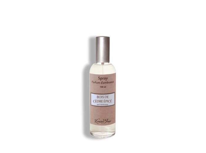 Spray d'ambiance 100 ml Bois de cèdre épicé